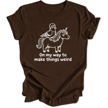 Weird Pigeon Unicorn Unisex T-Shirt - Wild Spirit