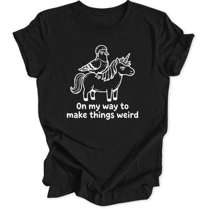 Weird Pigeon Unicorn Unisex T-Shirt - Wild Spirit
