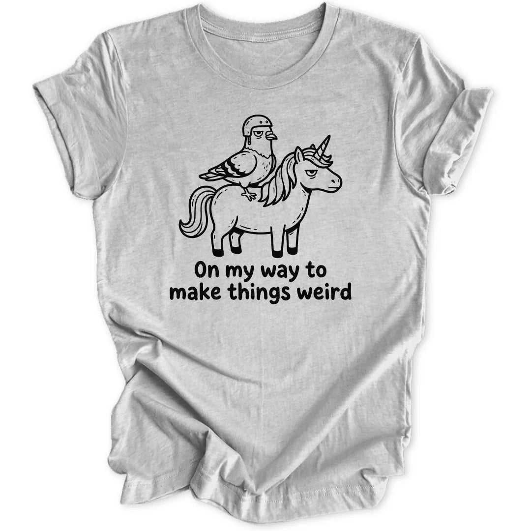 Weird Pigeon Unicorn Unisex T-Shirt - Wild Spirit