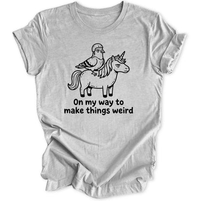 Weird Pigeon Unicorn Unisex T-Shirt - Wild Spirit