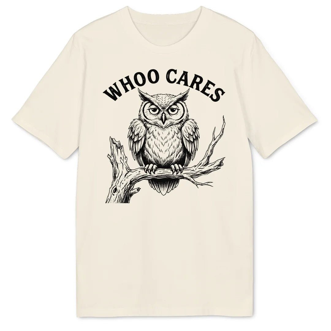 Whoo Cares Bio T-Shirt - Wild Spirit