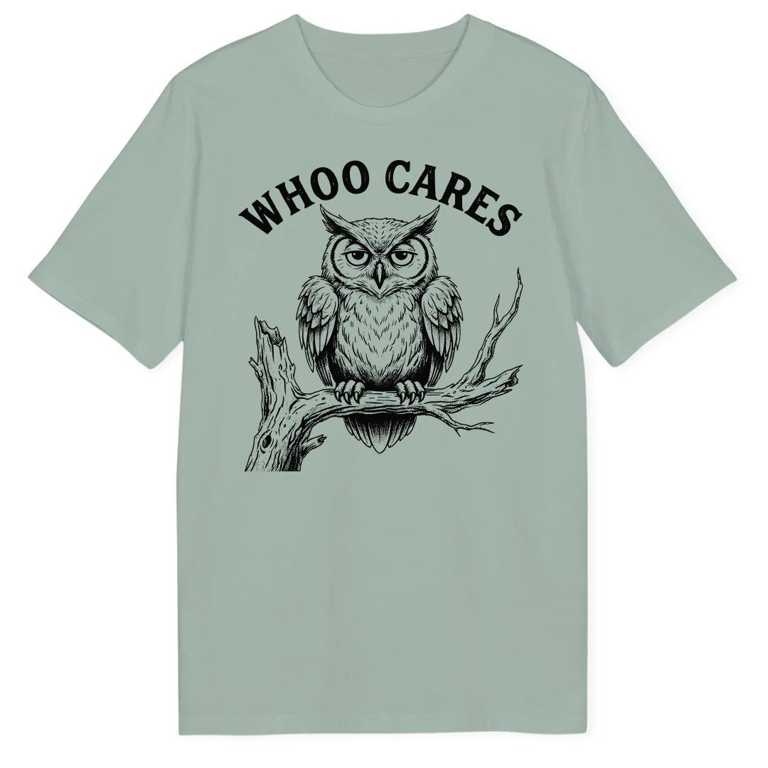 Whoo Cares Bio T-Shirt - Wild Spirit