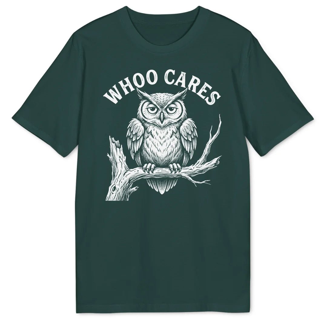 Whoo Cares Bio T-Shirt - Wild Spirit
