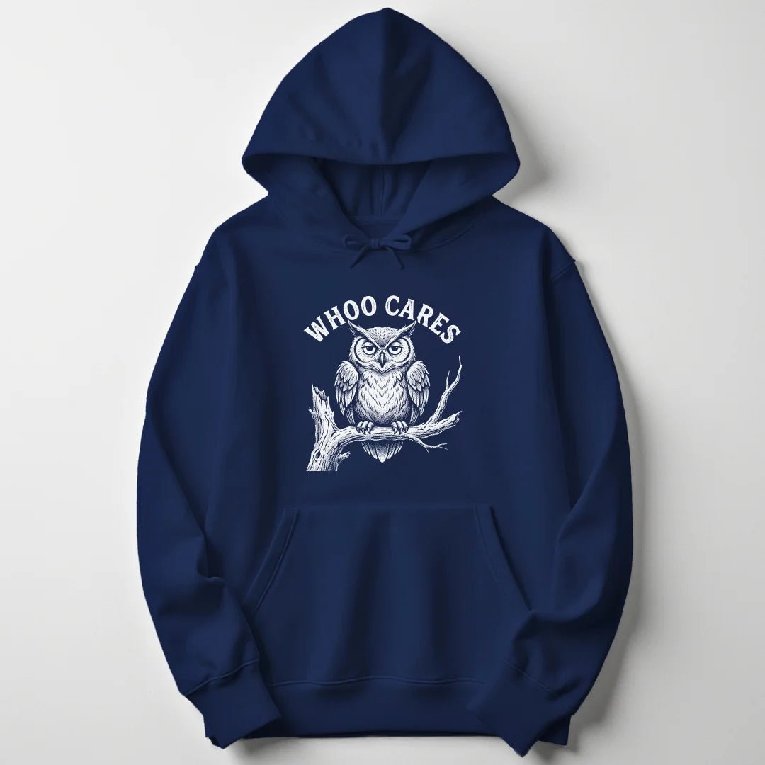 Whoo Cares Unisex Hoodie - Wild Spirit