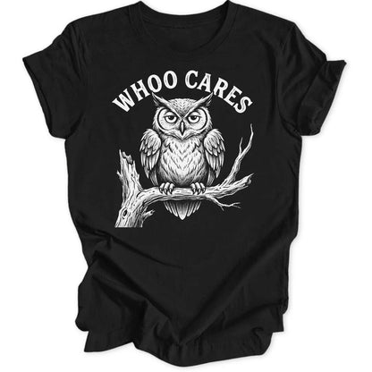Whoo Cares Unisex T-Shirt - Wild Spirit