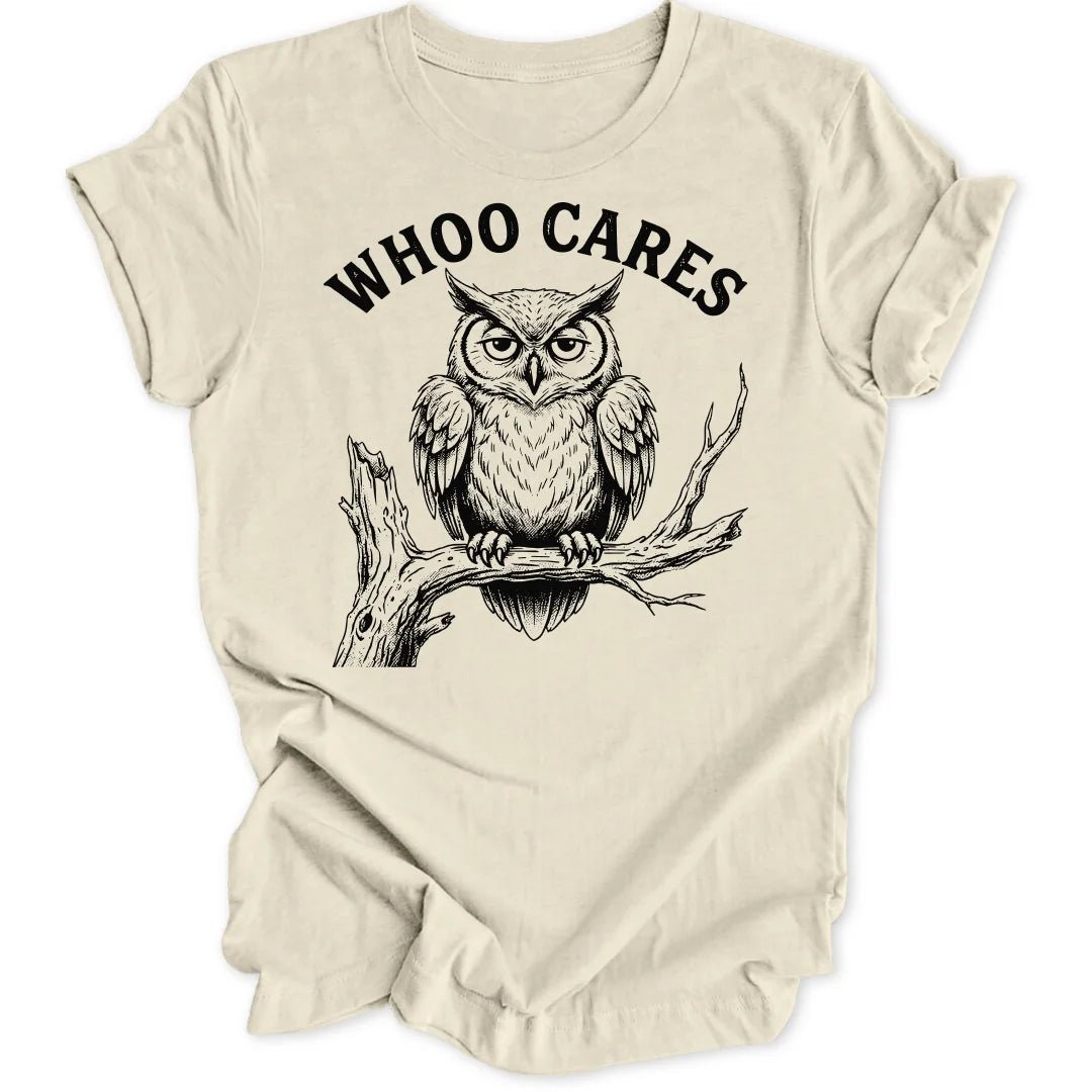 Whoo Cares Unisex T-Shirt - Wild Spirit