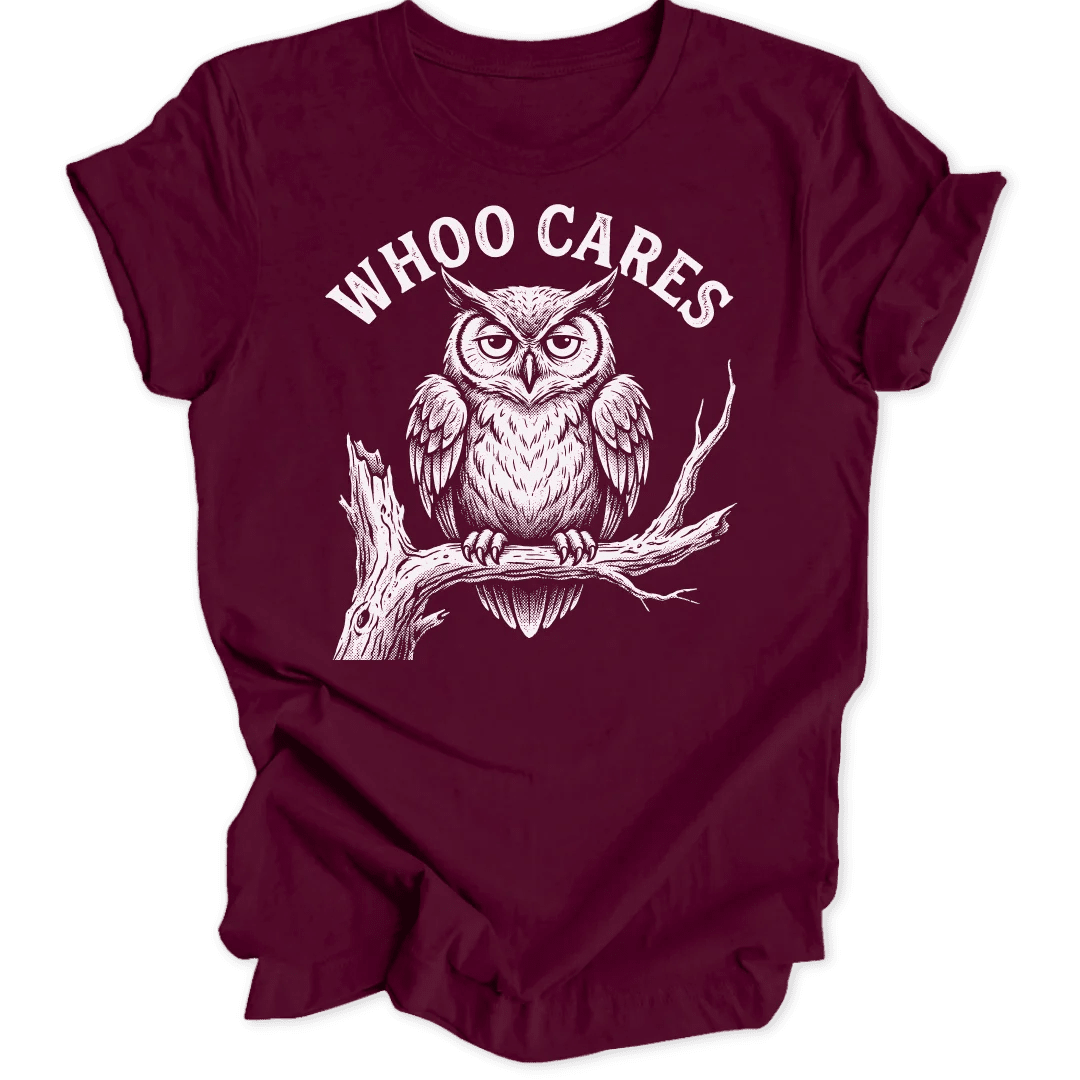 Whoo Cares Unisex T-Shirt - Wild Spirit