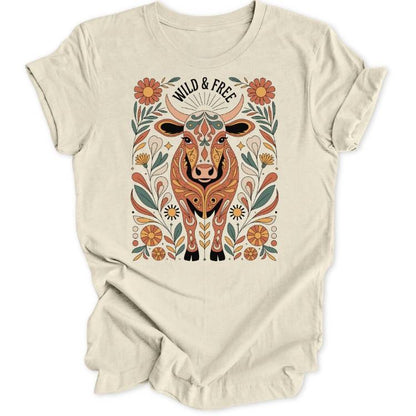 Wild Cow Unisex T-Shirt - Wild Spirit