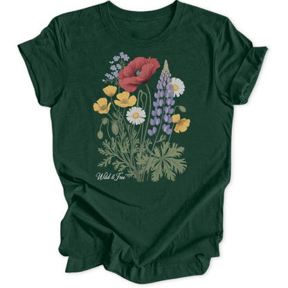 Wild Flowers Unisex T-Shirt - Wild Spirit