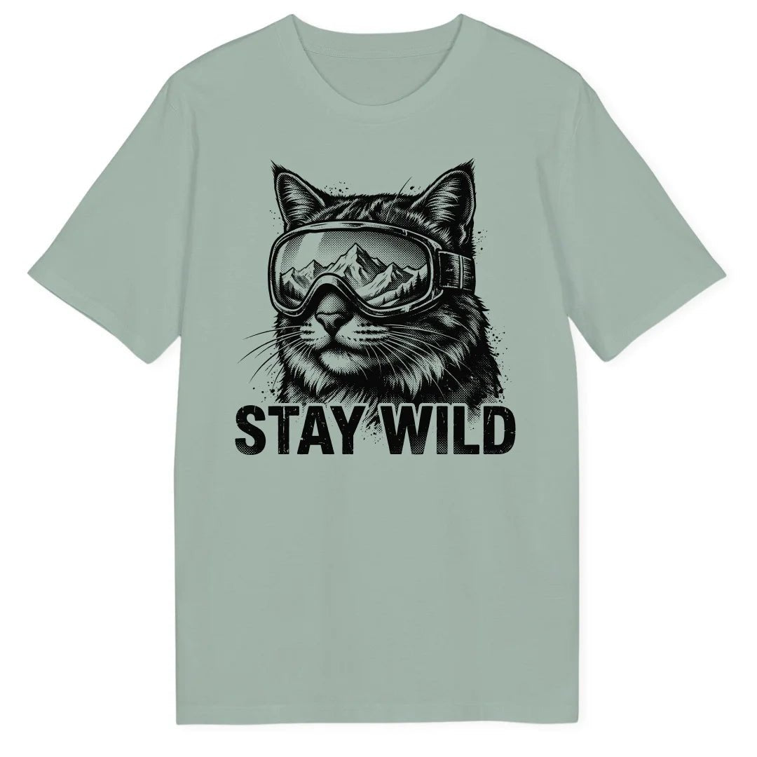 Wild Shredder Cat Bio T-Shirt - Wild Spirit