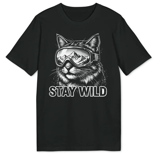 Wild Shredder Cat Bio T-Shirt - Wild Spirit