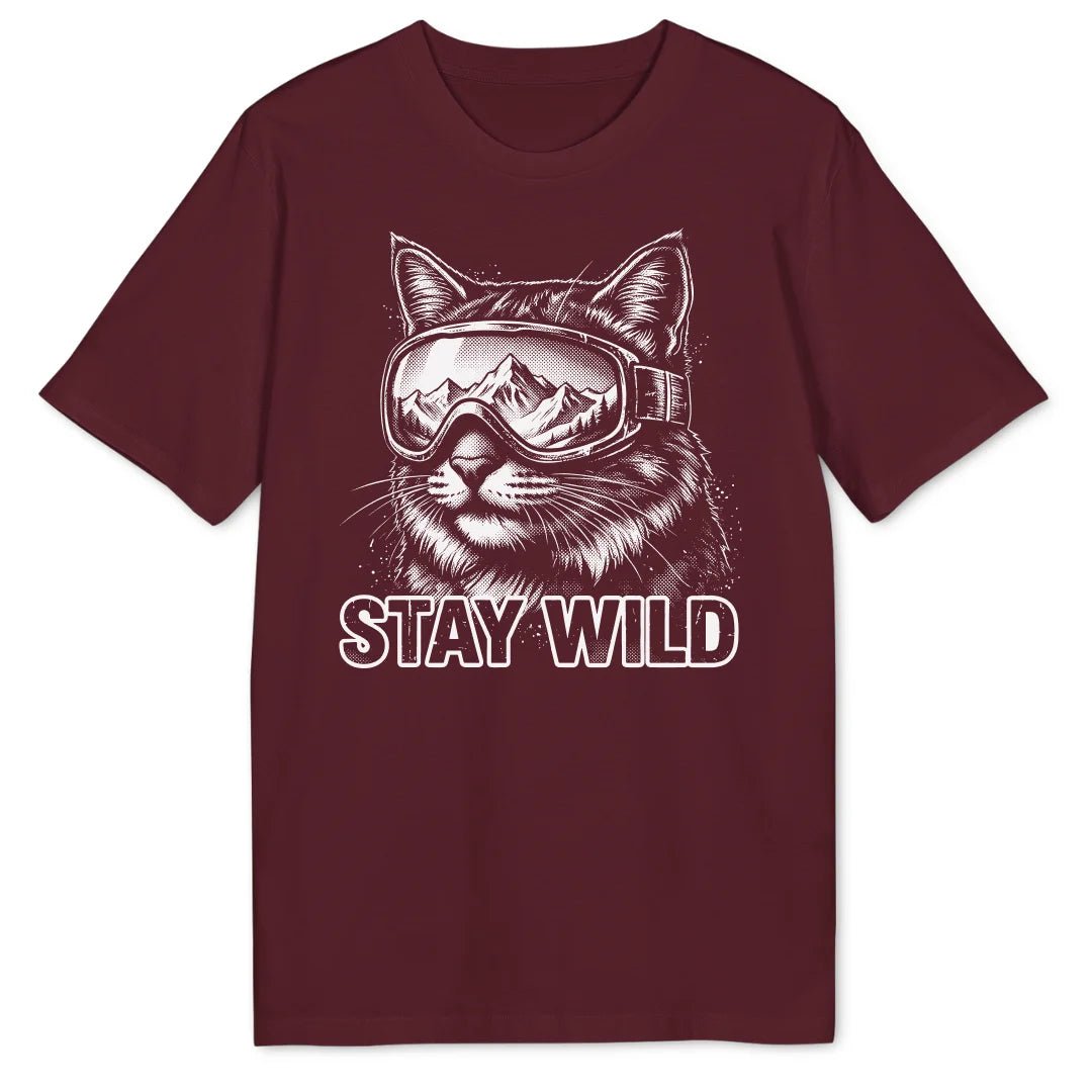 Wild Shredder Cat Bio T-Shirt - Wild Spirit