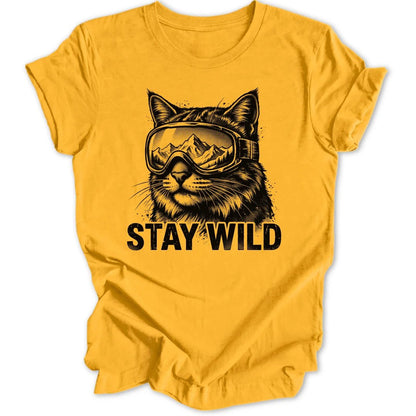 Wild Shredder Cat Unisex T-Shirt - Wild Spirit