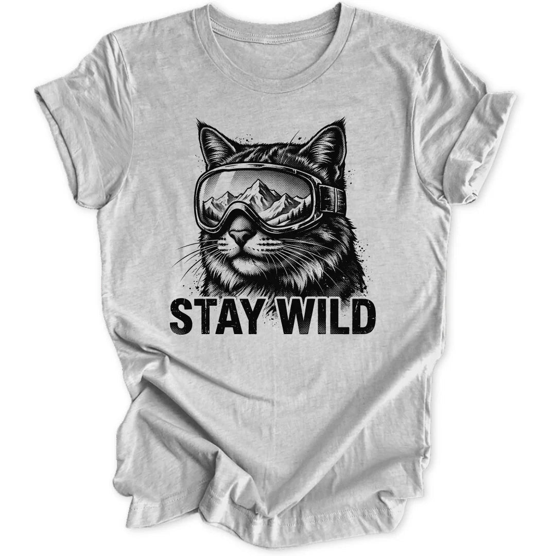 Wild Shredder Cat Unisex T-Shirt - Wild Spirit