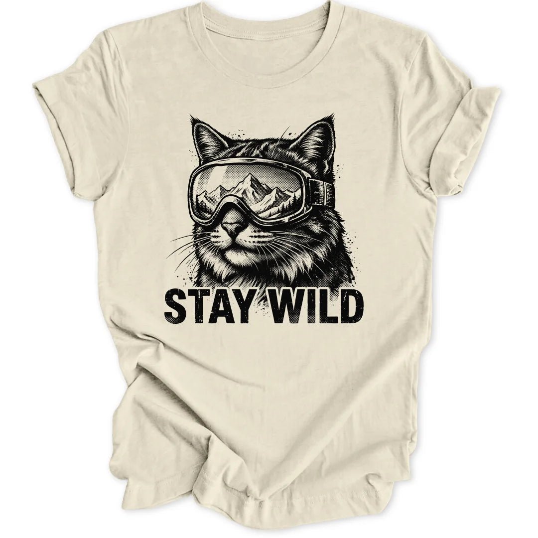 Wild Shredder Cat Unisex T-Shirt - Wild Spirit