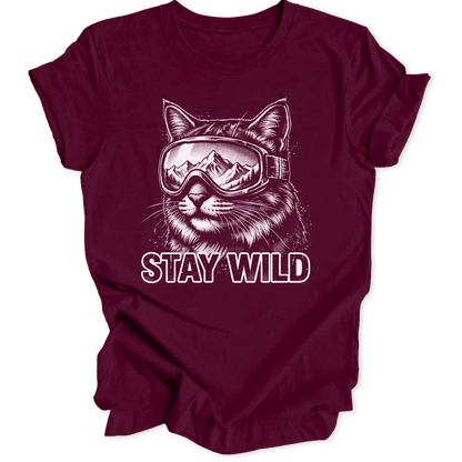 Wild Shredder Cat Unisex T-Shirt - Wild Spirit