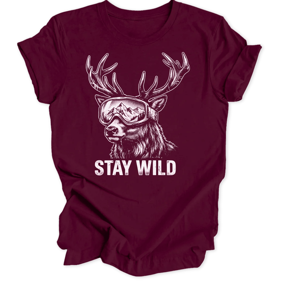 Wild Shredder Stag Unisex T-Shirt - Wild Spirit