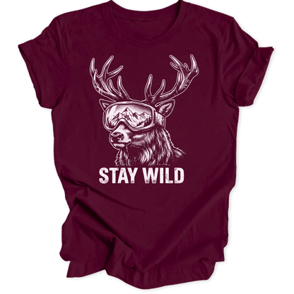 Wild Shredder Stag Unisex T-Shirt - Wild Spirit