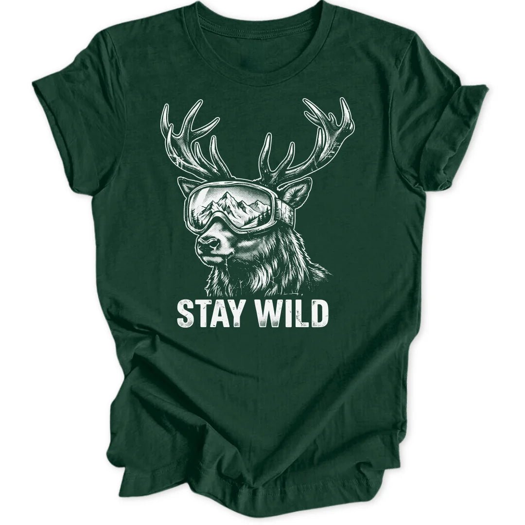 Wild Shredder Stag Unisex T-Shirt - Wild Spirit