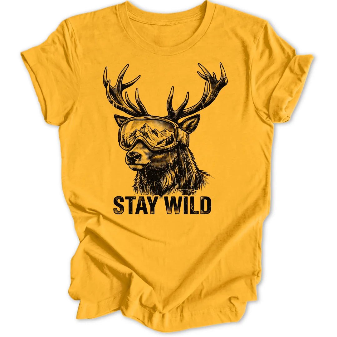 Wild Shredder Stag Unisex T-Shirt - Wild Spirit