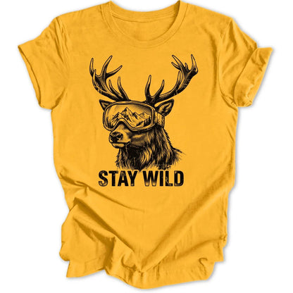 Wild Shredder Stag Unisex T-Shirt - Wild Spirit