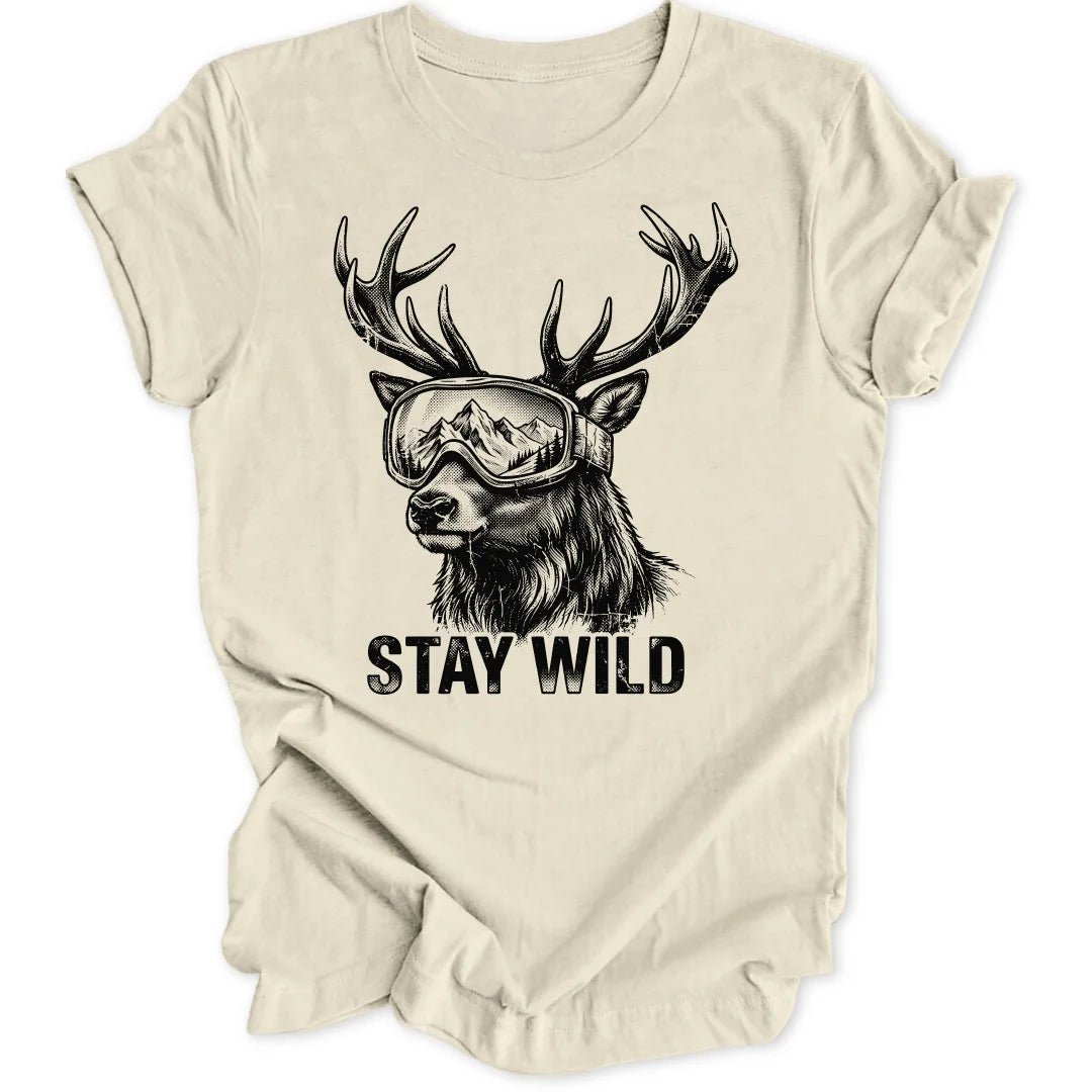 Wild Shredder Stag Unisex T-Shirt - Wild Spirit