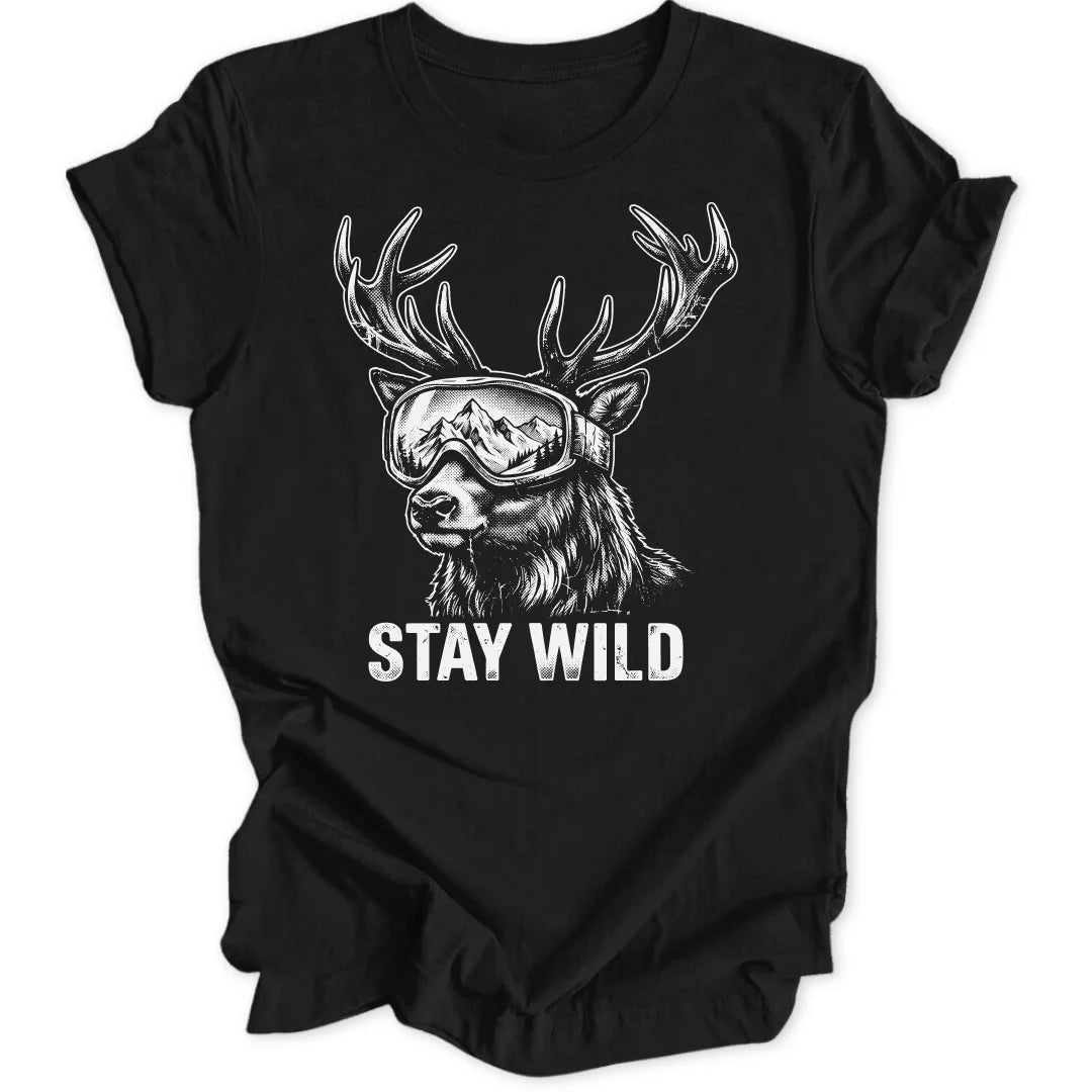 Wild Shredder Stag Unisex T-Shirt - Wild Spirit