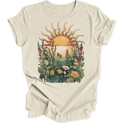 Wild Sun Unisex T-Shirt T-Shirt Natur / S