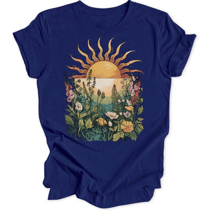 Wild Sun Unisex T-Shirt T-Shirt Navy / S
