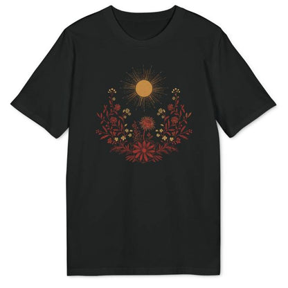 Wildblumen Kranz Bio T-Shirt - Wild Spirit