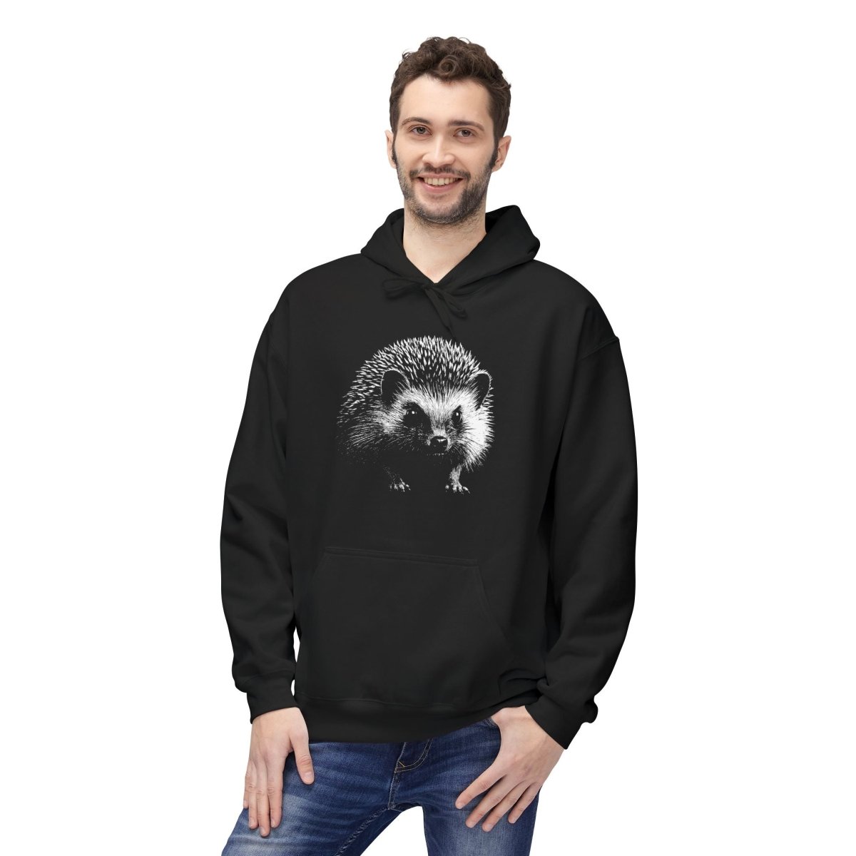 Wilder Igel Unisex Hoodie - Wild Spirit