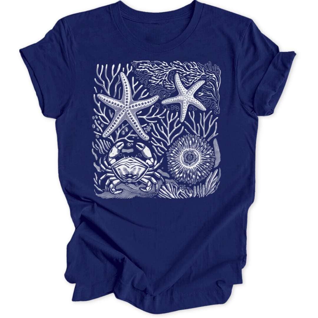 Wilder Ozean T-Shirt T-Shirt Navy / S