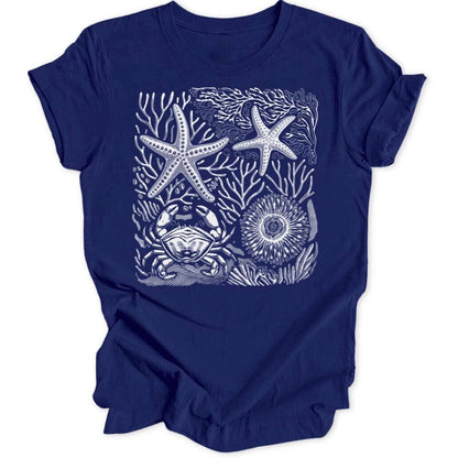 Wilder Ozean T-Shirt T-Shirt Navy / S