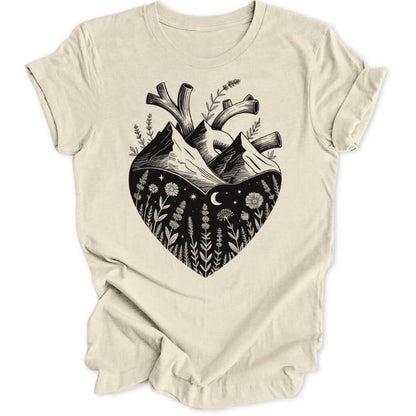 Wildes Herz Unisex T-Shirt - Wild Spirit