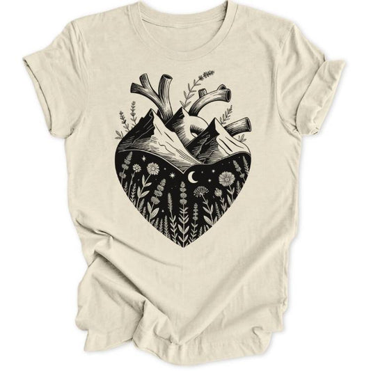 Wildes Herz Unisex T-Shirt - Wild Spirit