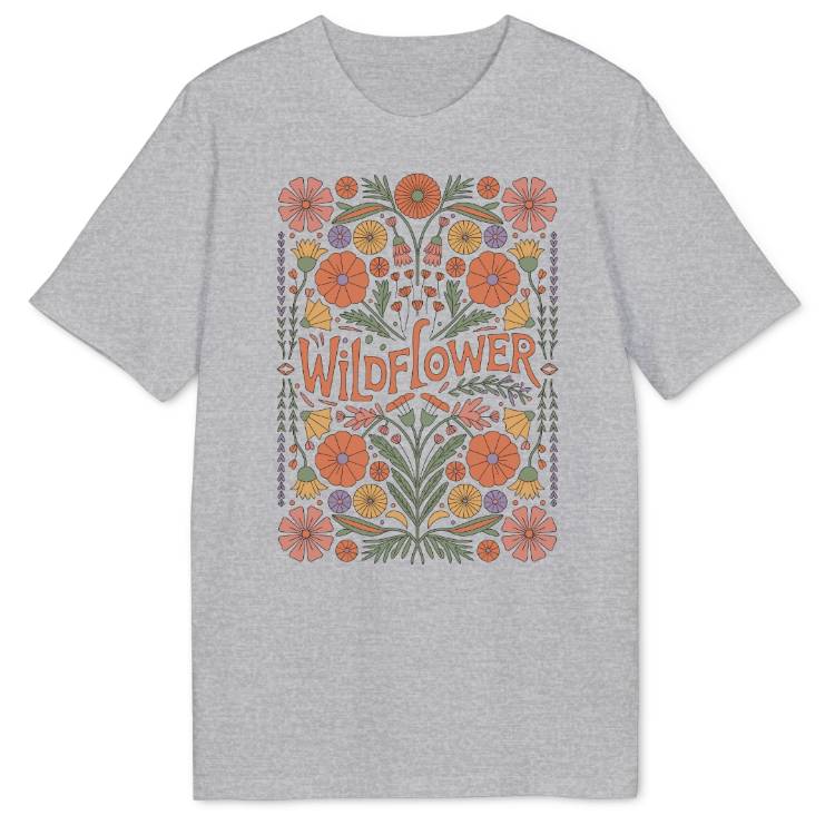 Wildest Flower Bio T-Shirt - Wild Spirit