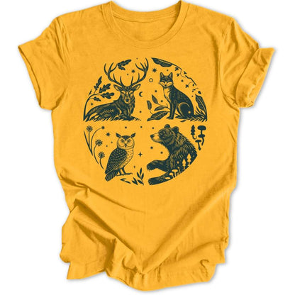 Wildlife Circle Unisex T-Shirt - Wild Spirit