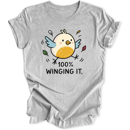 Winging it Unisex T-Shirt - Wild Spirit