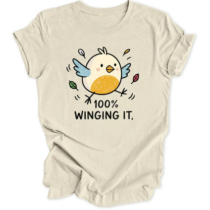 Winging it Unisex T-Shirt - Wild Spirit
