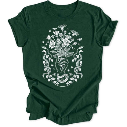 Witchy Vibes T-Shirt T-Shirt Waldgrün / S