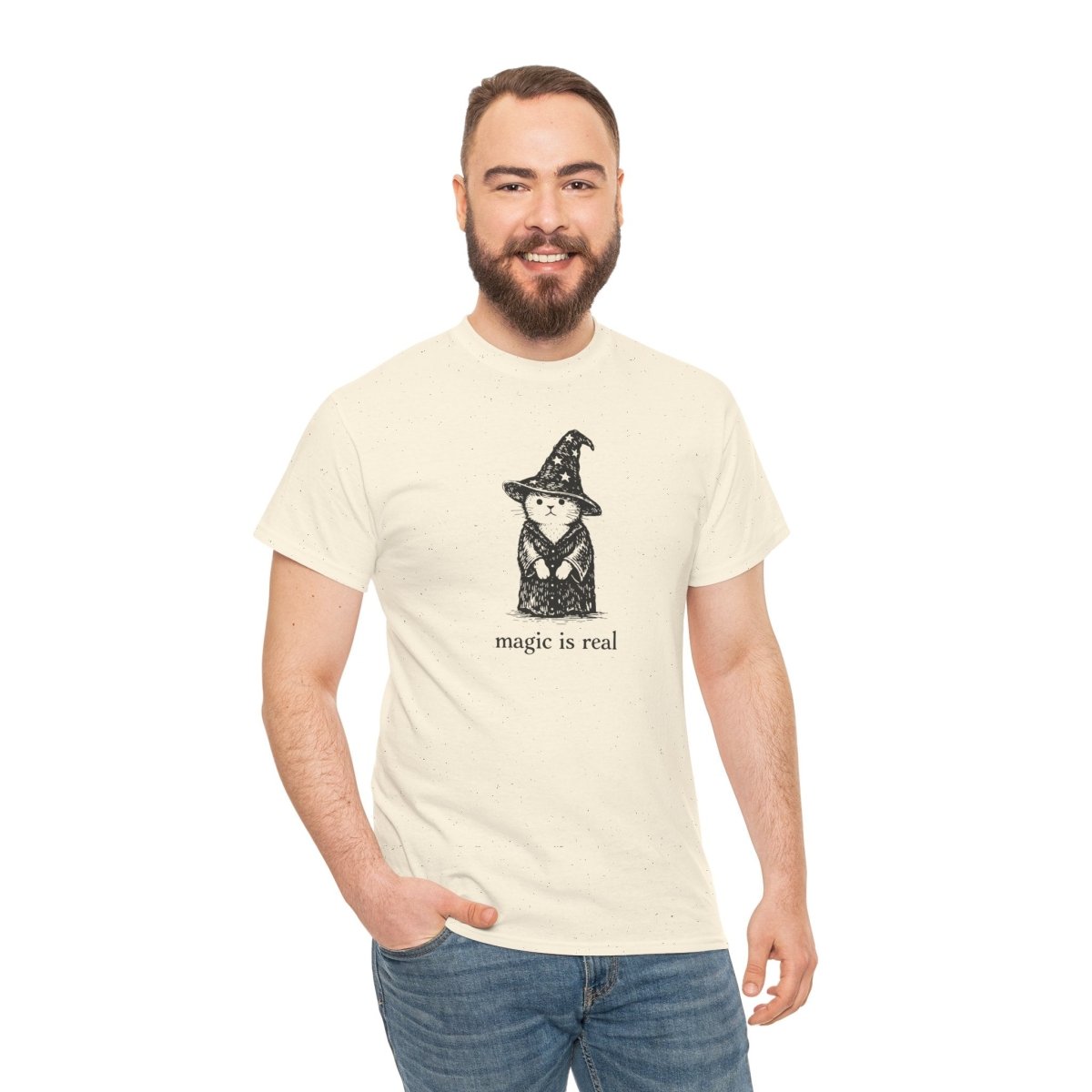Wizard Cat Unisex T-Shirt - Wild Spirit