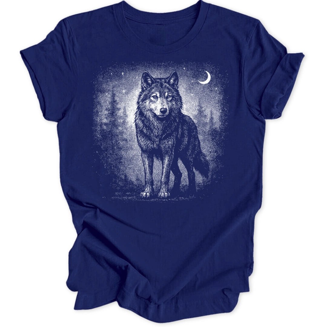 Wolf King Unisex T-Shirt - Wild Spirit