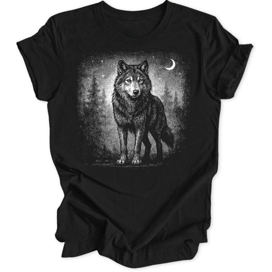 Wolf King Unisex T-Shirt - Wild Spirit