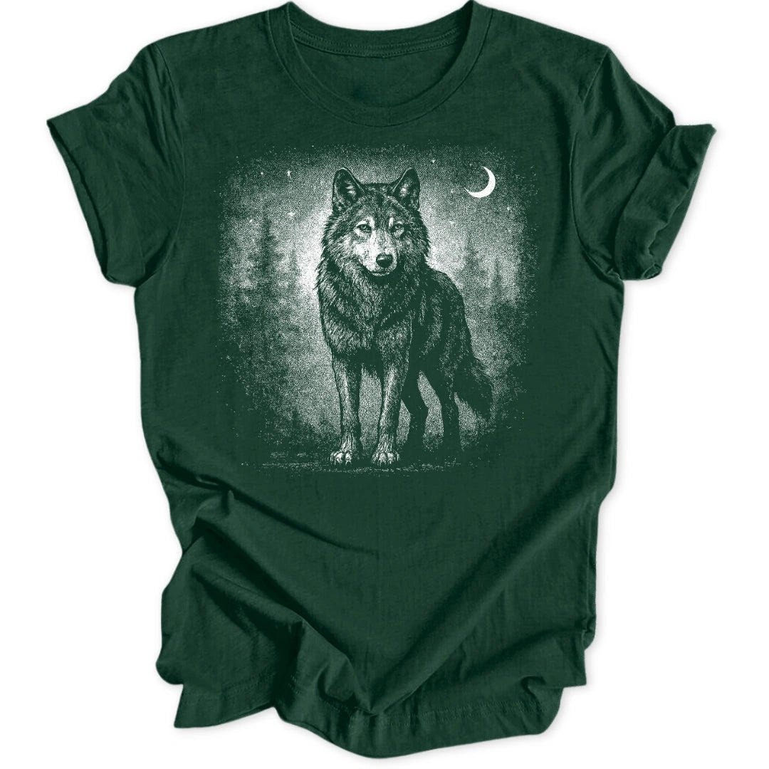 Wolf King Unisex T-Shirt - Wild Spirit