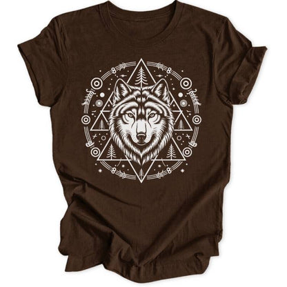 Wolf Mandala Unisex T-Shirt - Wild Spirit