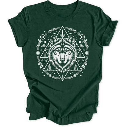 Wolf Mandala Unisex T-Shirt - Wild Spirit
