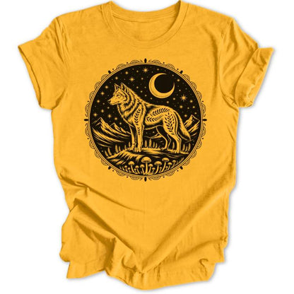 Wolf Night Unisex T-Shirt - Wild Spirit