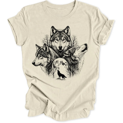 Wolfsrudel Unisex T-Shirt - Wild Spirit