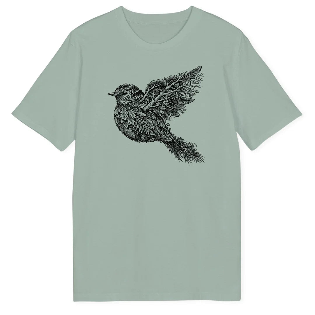 Wood Robin Bio T-Shirt - Wild Spirit