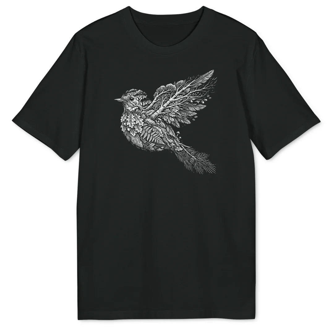 Wood Robin Bio T-Shirt - Wild Spirit